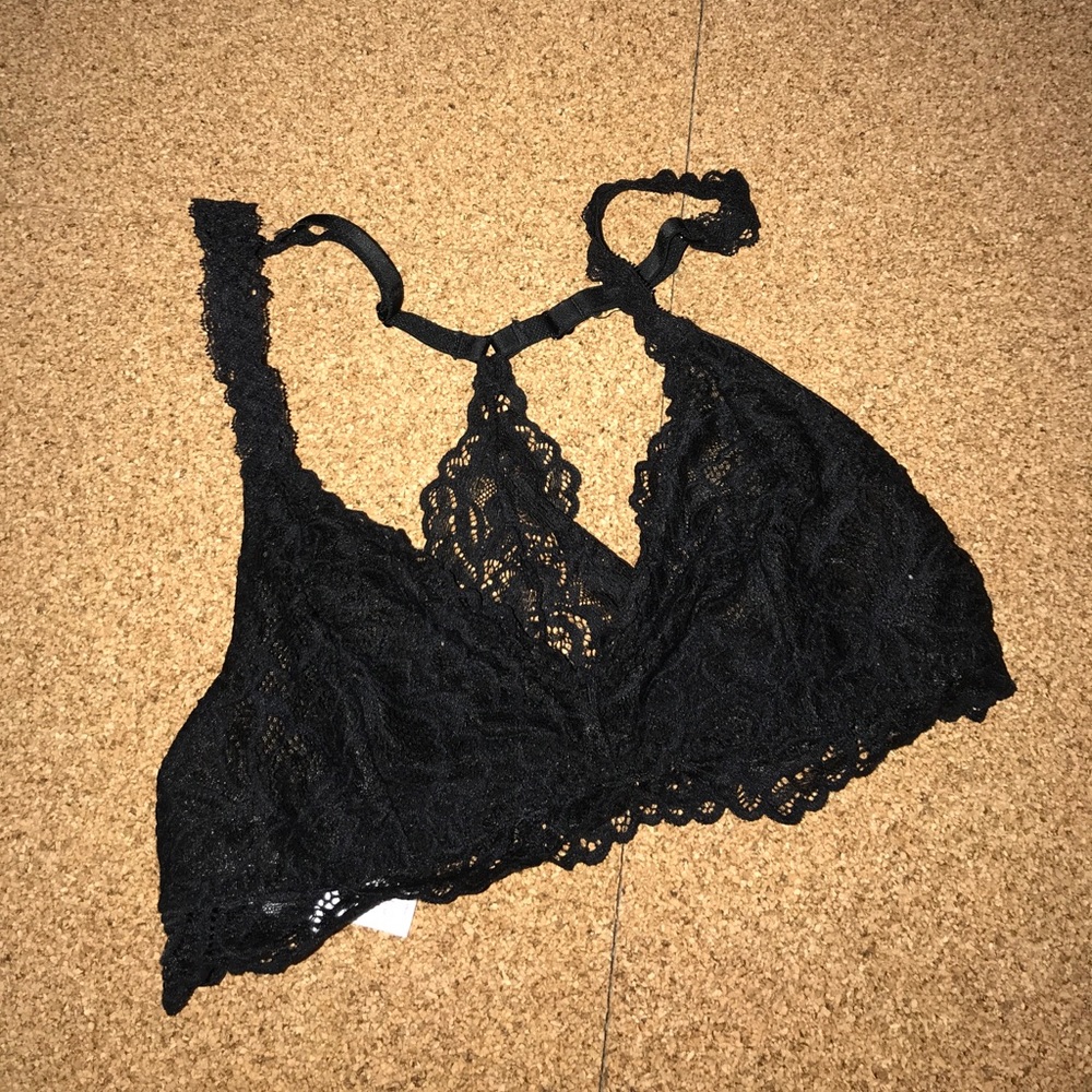 Black bralette